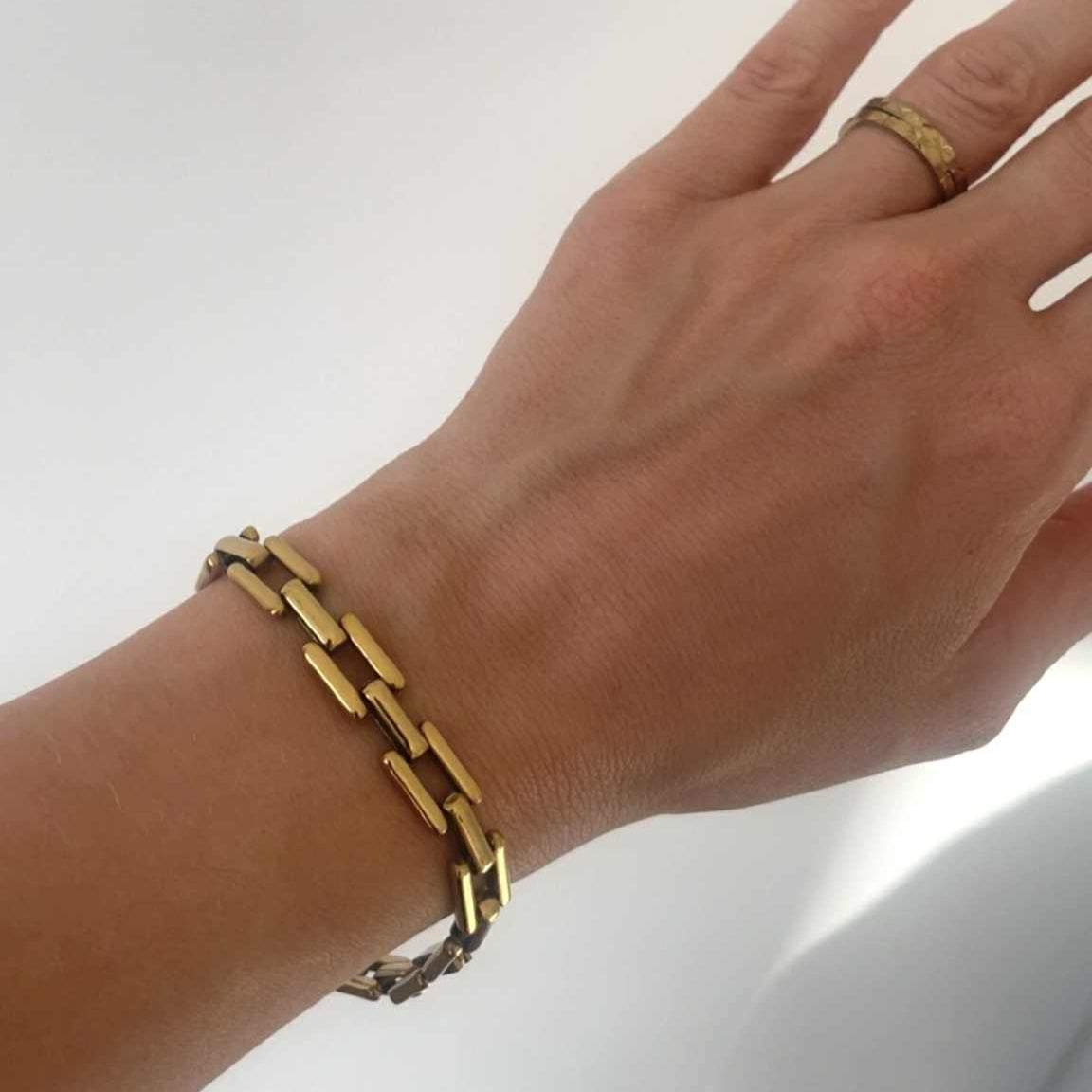 Relier Armbånd 18k Guldbelagt