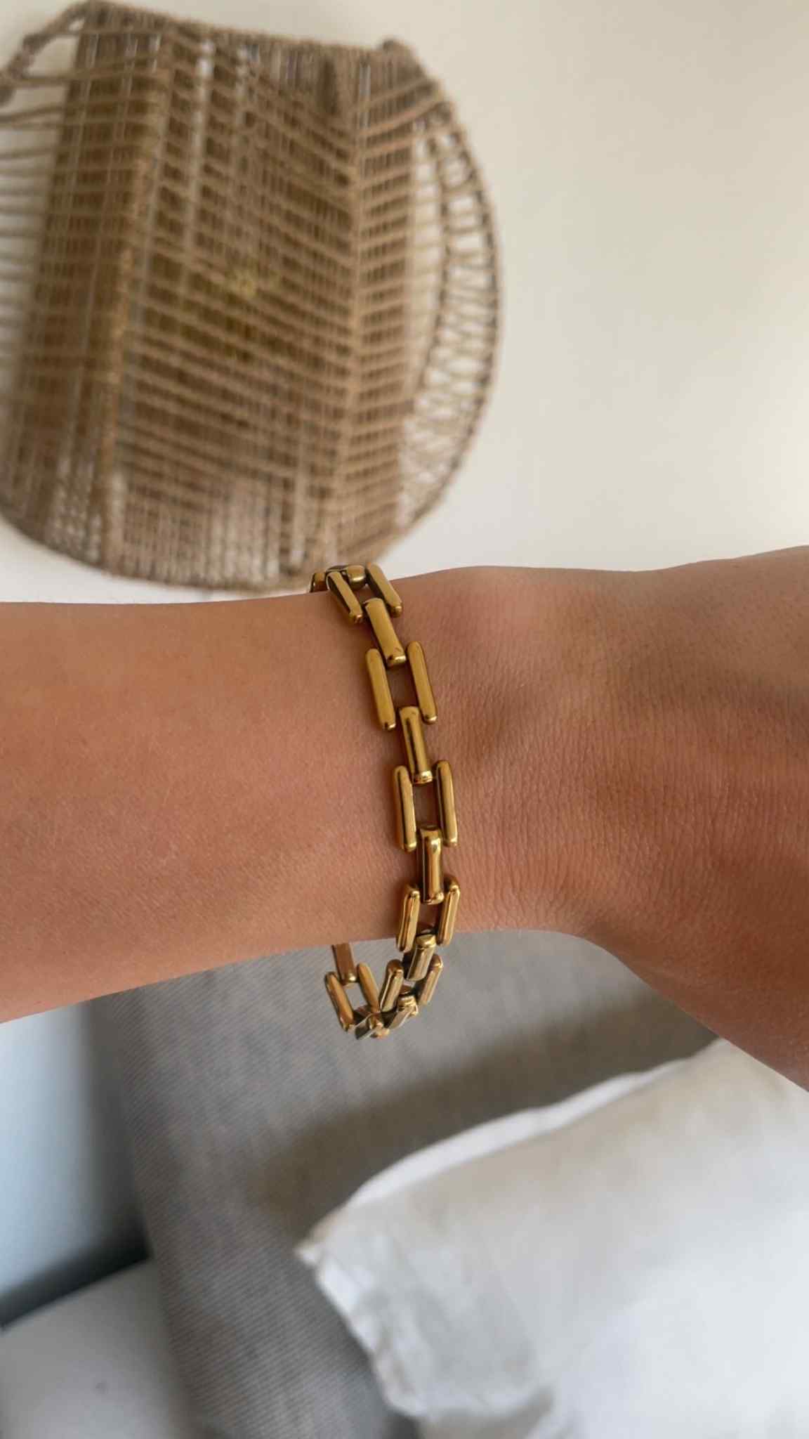Relier Armbånd 18k Guldbelagt