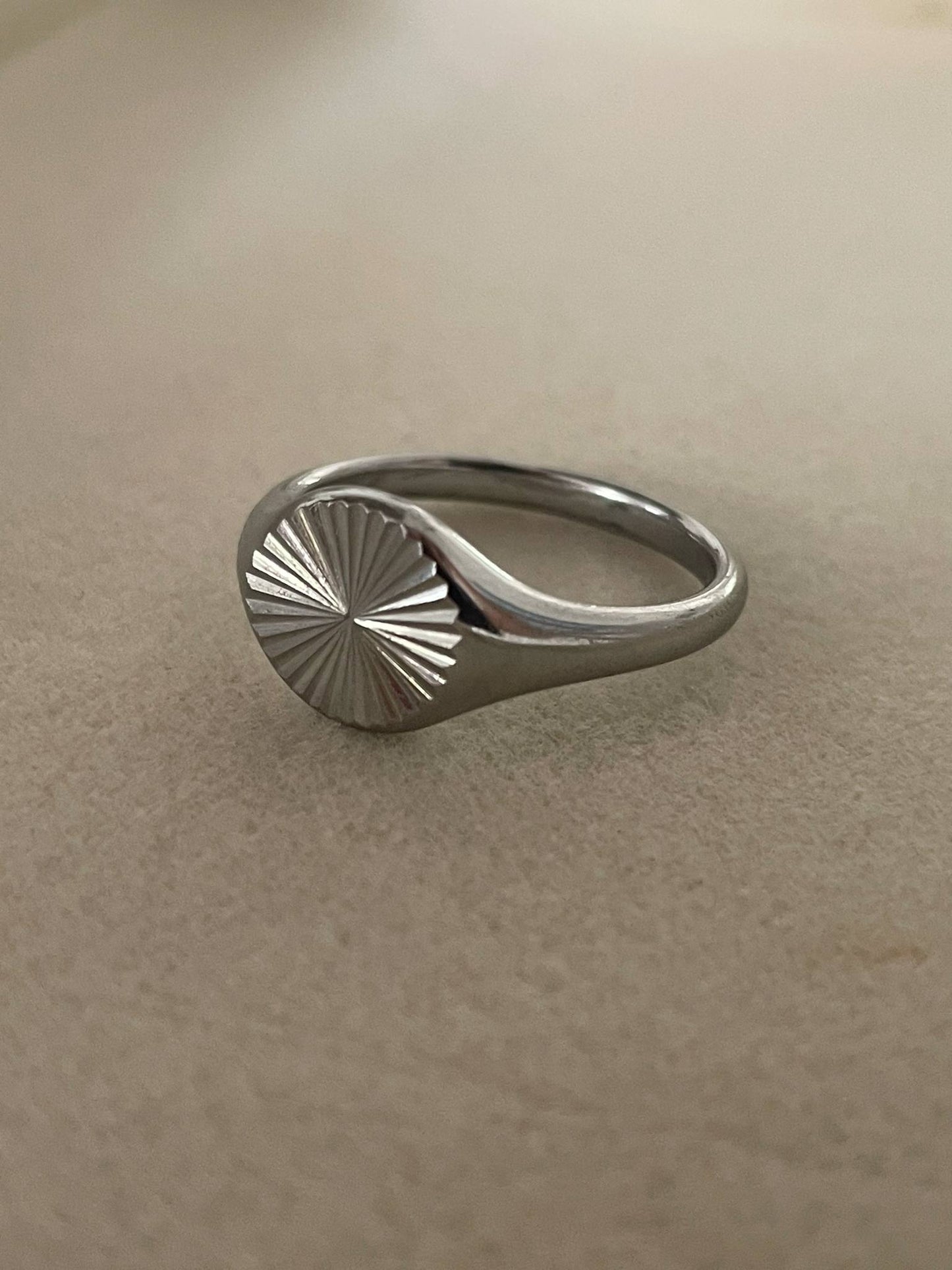 Sunset Ring Sølv