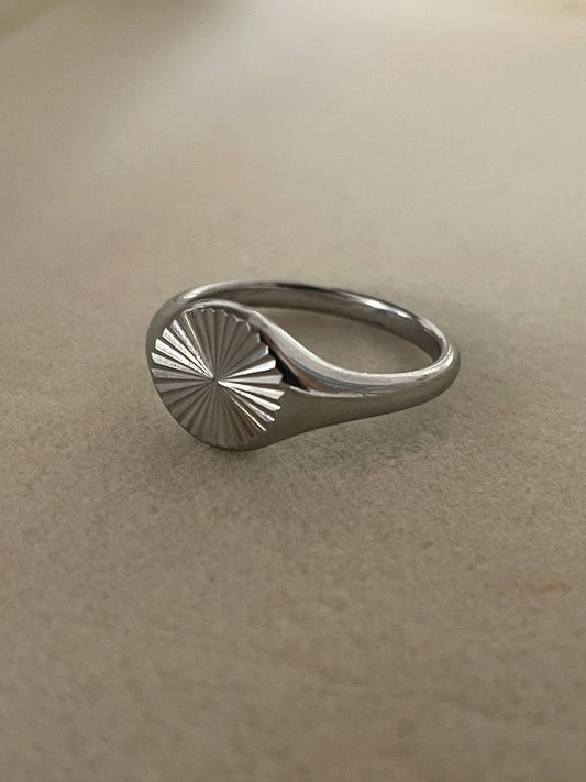 Sunset Ring Sølv