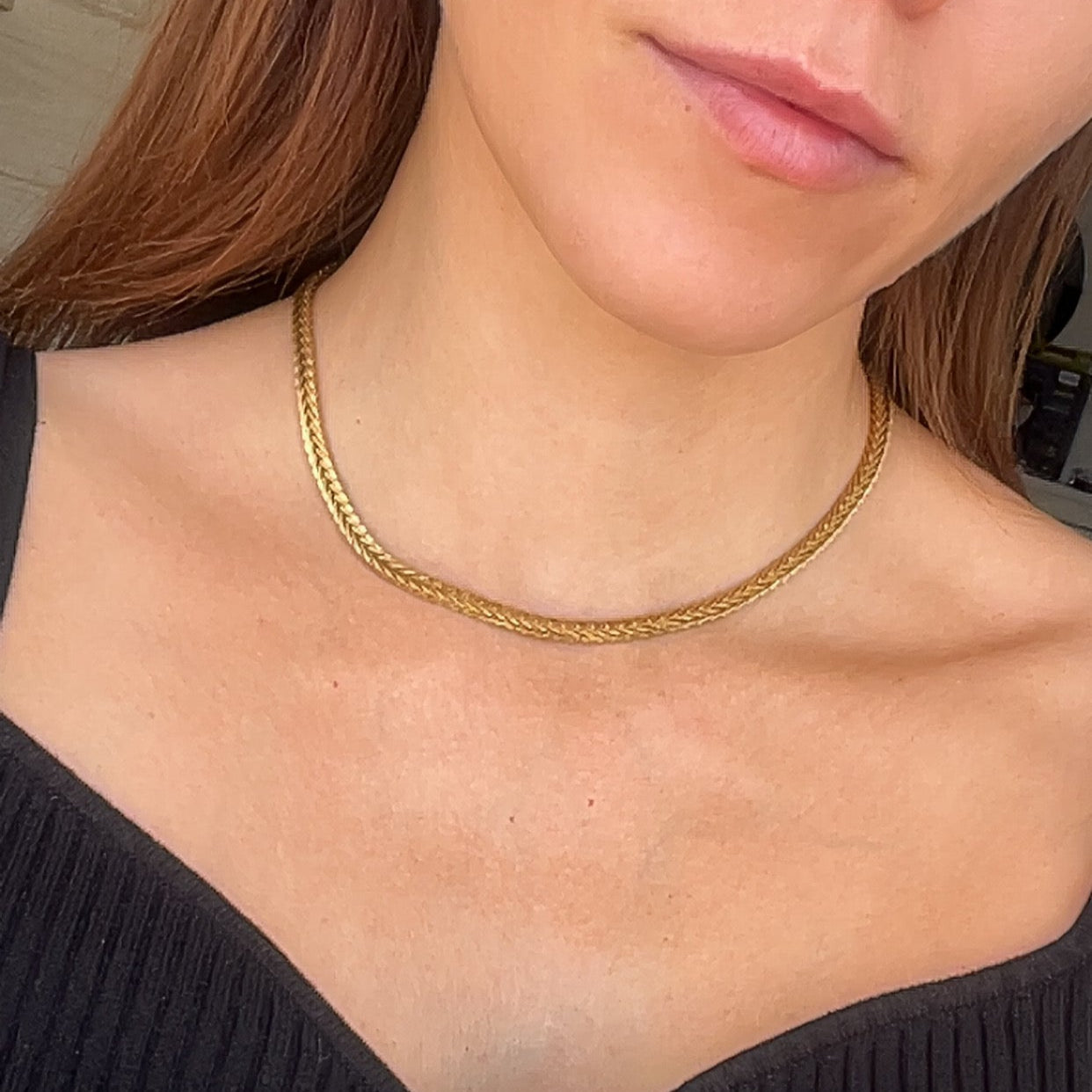 Claire Halskæde 18k Guldbelagt