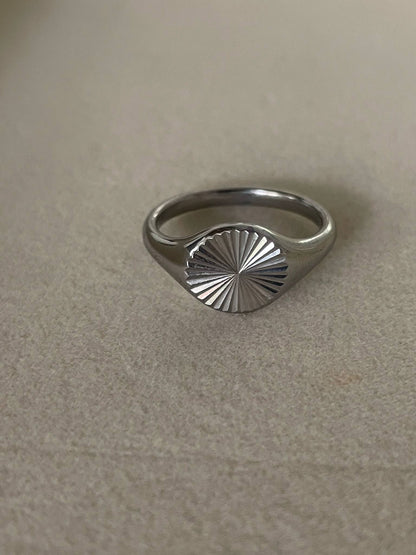 Sunset Ring Sølv