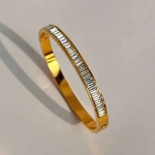 Tennis Armbånd 18k Guldbelagt