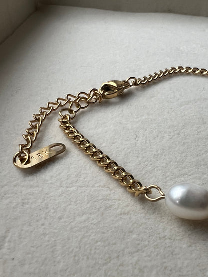 Guld små perle armbånd