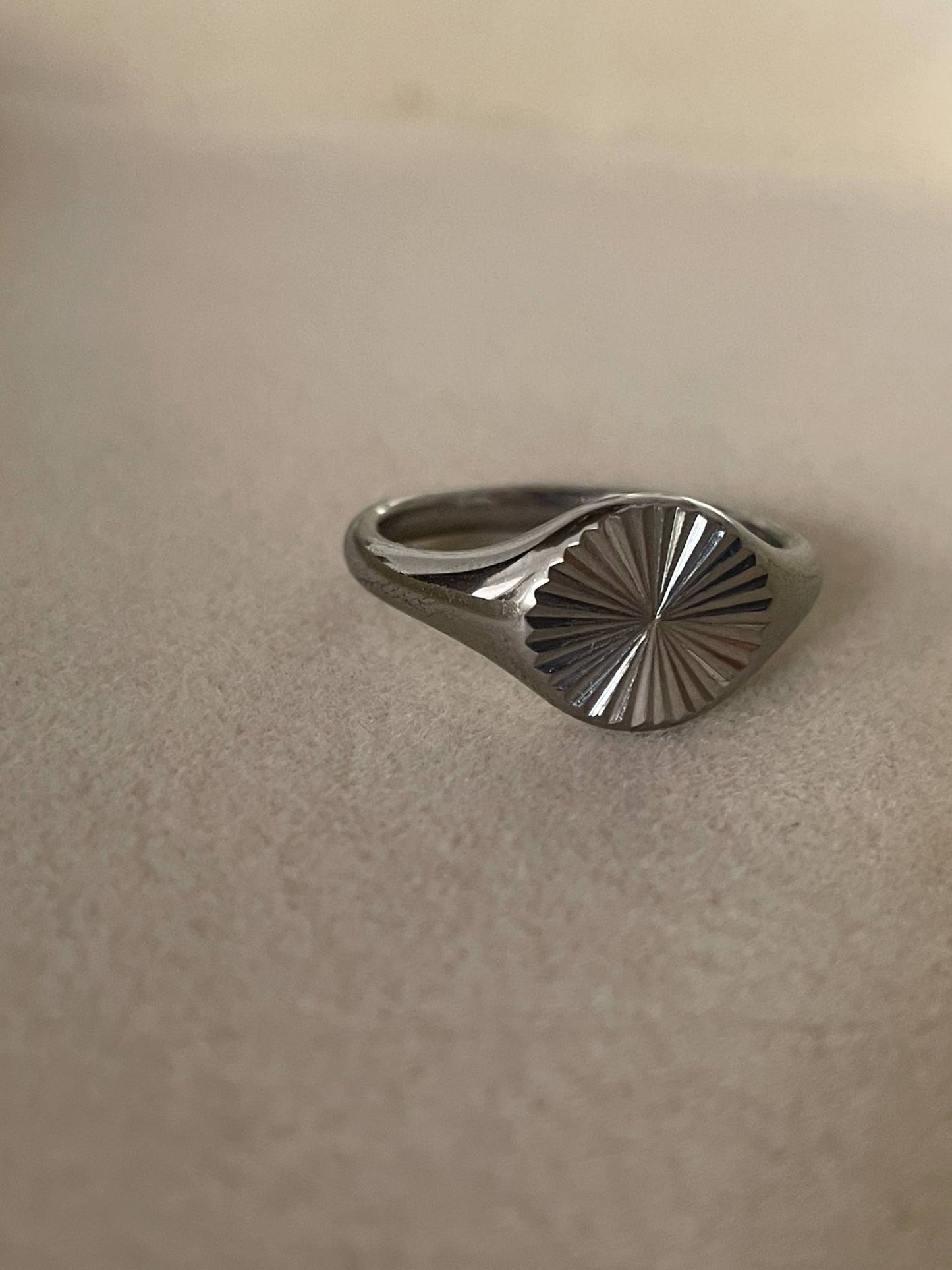 Sunset Ring Sølv